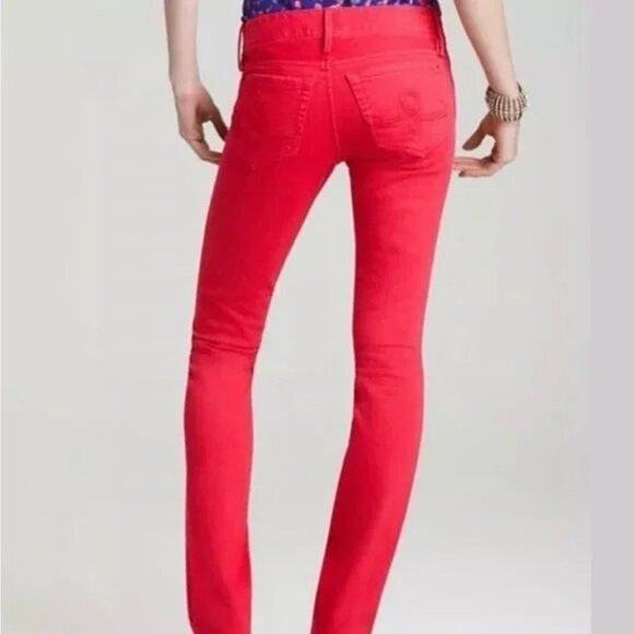 Lilly Pulitzer Worth Straight Jean in Azalea Pink EUC🩷 - Picture 3 of 13
